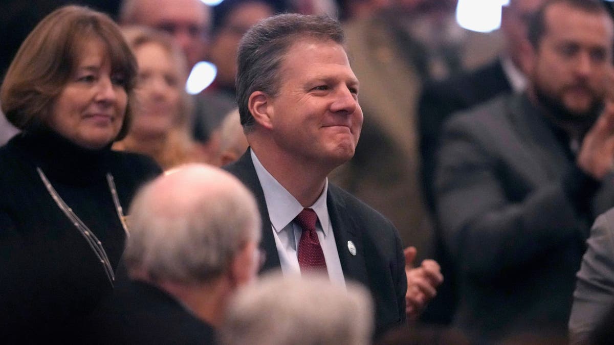 Former N.H. Gov. Chris Sununu at the Kelly Ayotte inauguration