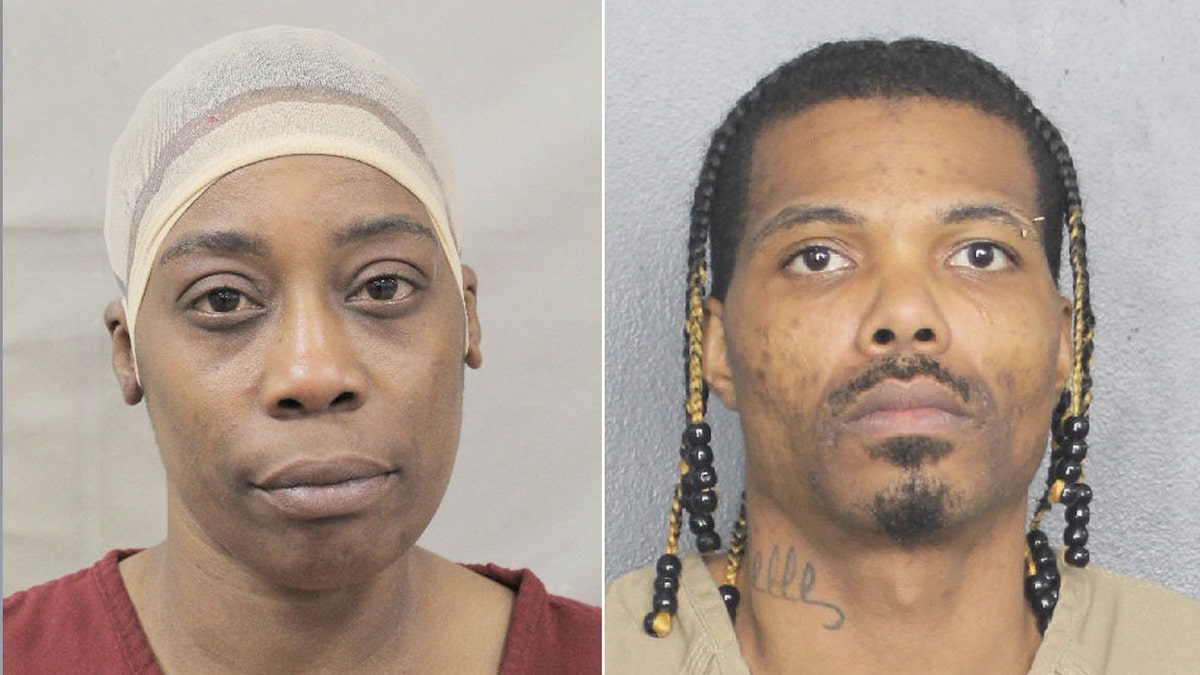 Danette Colbert and Ricky White mugshots