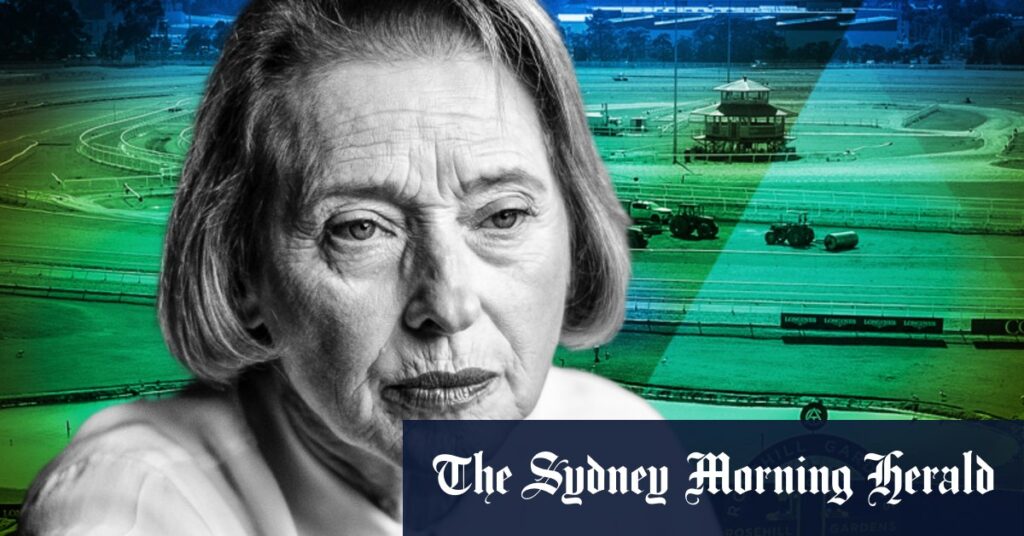 Sky interview with Gai Waterhouse pulled after comments on Rosehill development