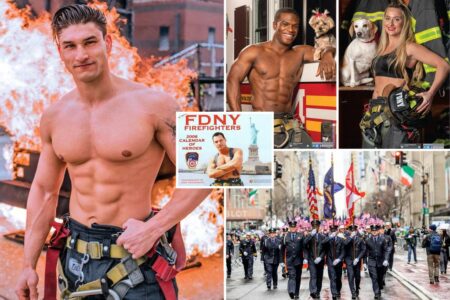 FDNY’s steamy calendar of smoke-show firefighters is raising the heat as it makes sizzling comeback