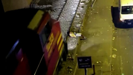 Man survives being run over by train in Peru