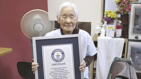 Meet the world’s oldest female barber. A 108-year-old Japanese woman is overjoyed at the recognition