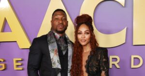 Jonathan Majors Opens Up About Wedding to Meagan Good: ‘I Love That Woman So Much’