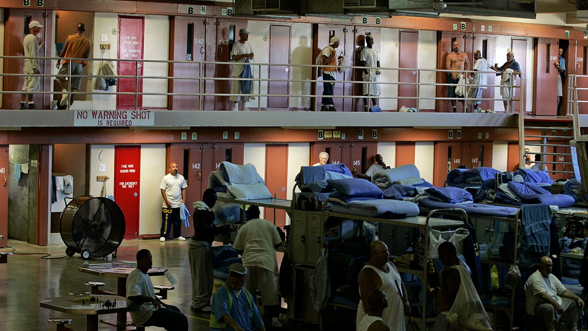 Inside of Mule Creek State prison