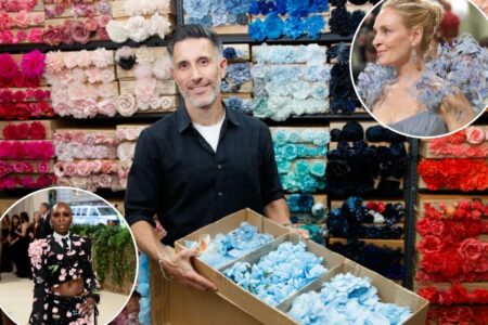 Exclusive | NYC’s last fabric flower business has been making celebs shine and beautifying the Big Apple for over a century