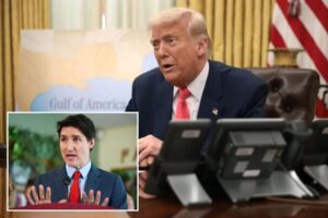 Trump signs one-month pause on tariffs against Canada as prez pushes northern neighbors to crack down on flow of migrants, fentanyl