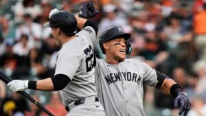 Yankees make home run history with 3 consecutive blasts to begin game vs Orioles