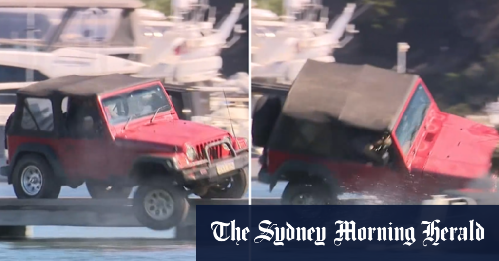 Man drives off jetty after police standoff in Perth