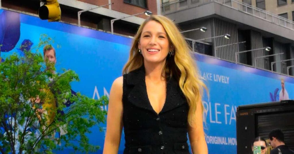 Blake Lively Hints at an Easter Egg Purse in ‘Another Simple Favor’ With Yummy Purse
