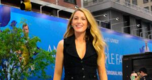 Blake Lively Hints at an Easter Egg Purse in ‘Another Simple Favor’ With Yummy Purse