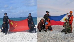 China sends dual message with national flag on disputed South China Sea reef, targeting rivals and citizens