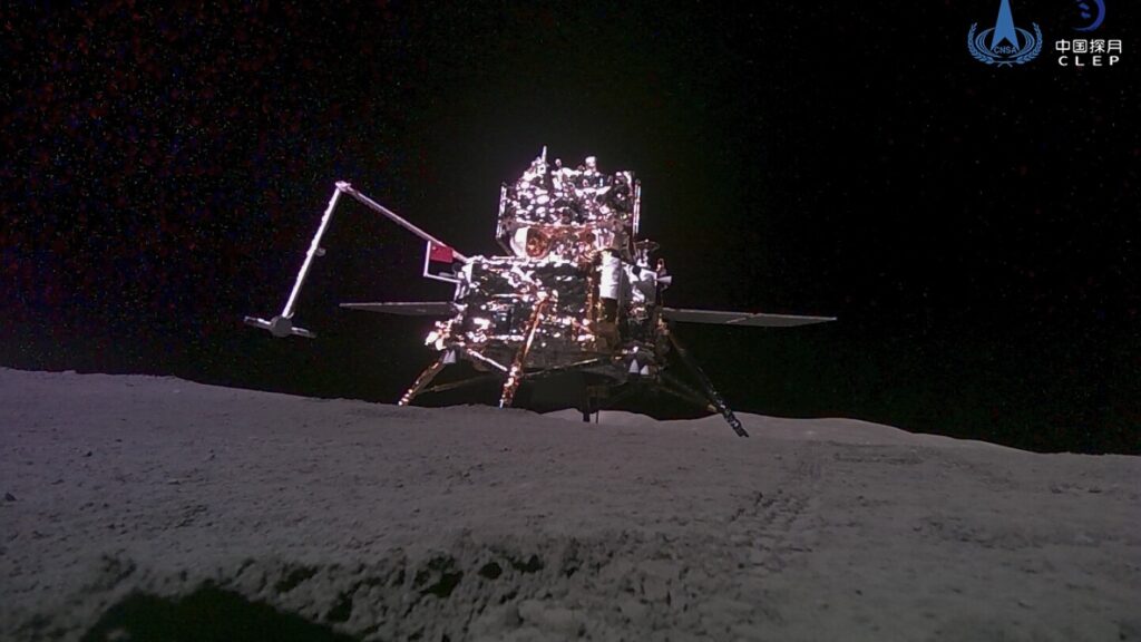 Soil from the moon’s far side suggests drier conditions than the side facing Earth