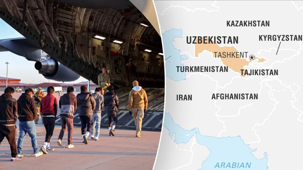 Uzbekistan agrees to pay for and accept 131 Central Asian illegal immigrants in landmark agreement