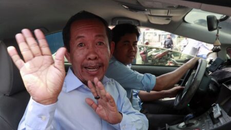 Cambodia opposition figure sentenced to 4 years for incitement