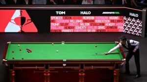 Zhao on brink of becoming China’s first World Snooker champion