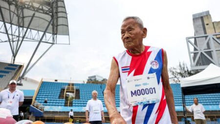 Thai athlete, 105, unrivalled but not lonely at World Masters Games