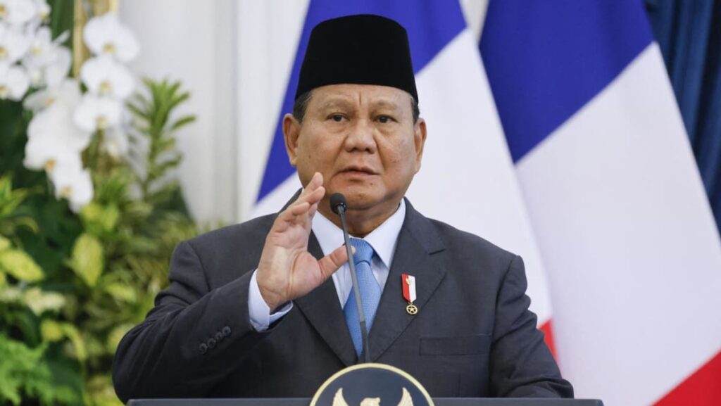 Prabowo says Indonesia ready to recognise Israel if Palestinians get state