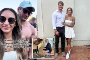Newlywed takes his own life after returning home from ‘perfect’ honeymoon: ‘There were no signs’
