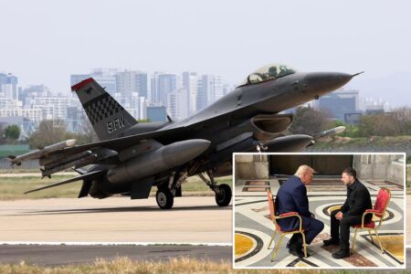 Ukraine upgrading F-16 fighter jet fleet as part of first US purchase under new minerals deal 