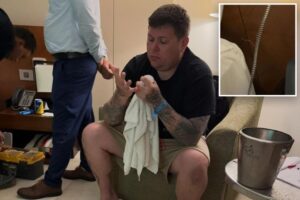 Tourist ‘nearly burnt alive’ after electric shock runs through his teeth fillings at five-star resort