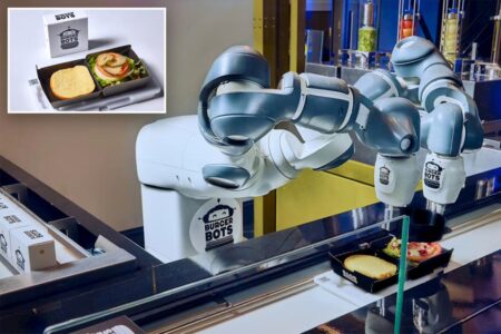 Robots run this burger restaurant — and can serve your meal in just 27 seconds