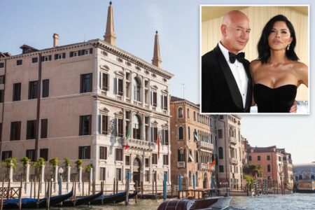 Jeff Bezos and Lauren Sanchez’s ‘very intimate’ wedding may cost less than M and host fewer than 200 guests: report