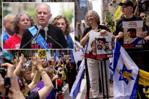 Former Hamas hostages recall horrific torture in Gaza as they call for remaining captives’ freedom at NYC Israel Day parade