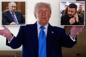 Trump hopes for ceasefire progress in Russia-Ukraine war in Monday calls with Putin and Zelensky