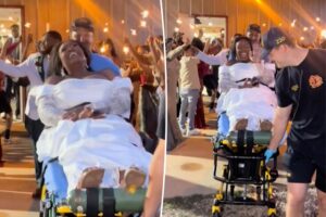 I busted my knee while busting a move at my wedding — but I didn’t let it ruin my big day