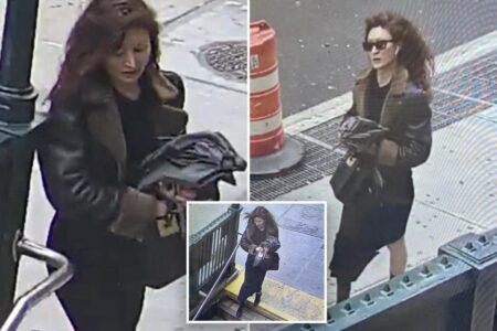 Scissor-wielding, well-dressed woman stabs man in back after he accidently captured her in street photo: cops