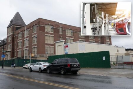 Parents demand city pull plug on EV charging station across from Brooklyn school