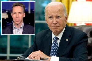Secret Service whistleblower said Biden would ‘get lost in his closet’ at the White House: Sen. Josh Hawley