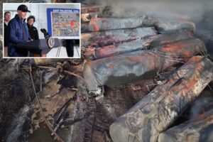Biden admin admits chance of ‘cancer-cluster’ in East Palestine after Norfolk Southern crash is ‘not zero’ — bombshell email shows
