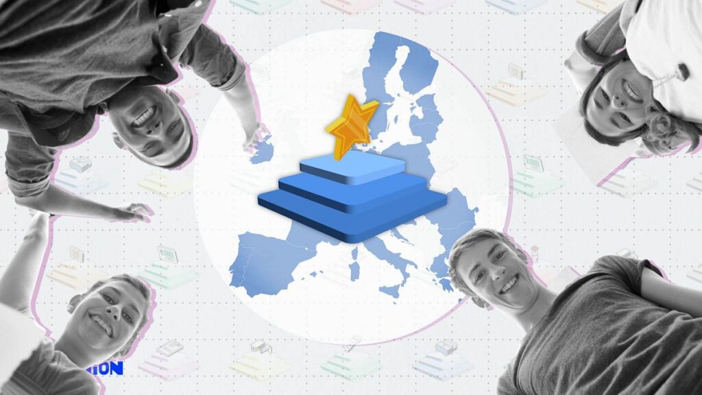 Which European countries are achieving the highest education levels?