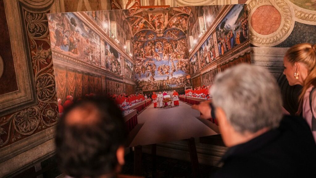 Cardinals attend final Vatican mass ahead of conclave to elect pope
