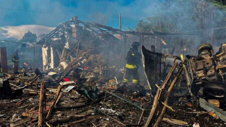 Three killed in Russian overnight drone strikes on Ukraine