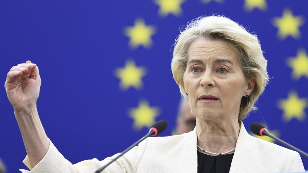 Von der Leyen rules out return to Russian fuels after the war