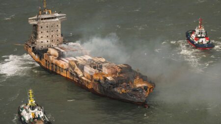 Russian cargo captain pleads not guilty in North Sea tanker collision