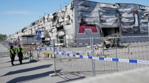 Poland blames Russia for arson attack on Warsaw shopping centre