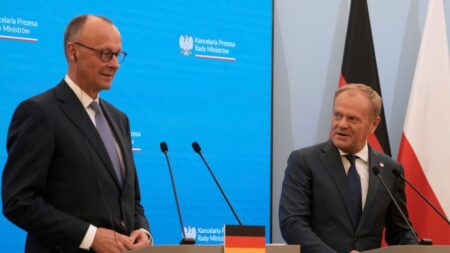 Merz vows to crackdown on illegal migration as he meets Tusk in Warsaw