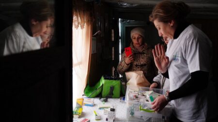A mobile clinic brings vital care to Ukraine’s liberated communities
