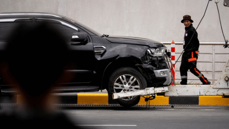 Car crash at airport in the Philippines kills at least 2, including young girl
