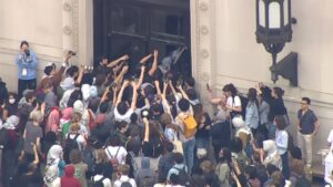 Columbia’s acting president slams storming of campus library by anti-Israel agitators: ‘Utterly unacceptable’