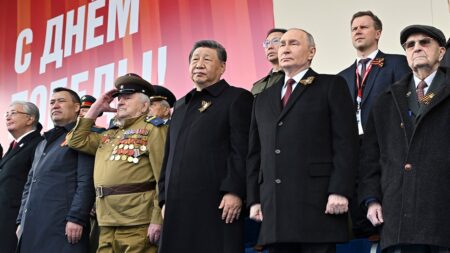 Russia’s Putin hosts China’s Xi at massive Moscow military parade on Red Square