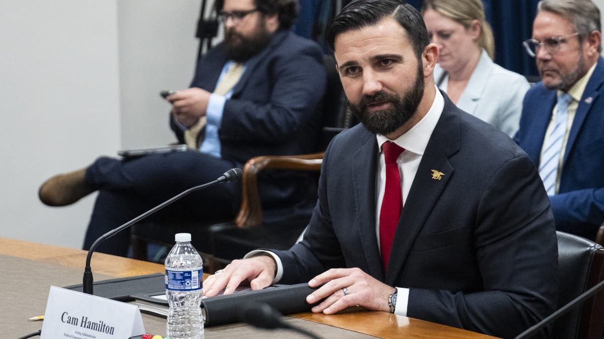 Former acting FEMA Administrator Cam Hamilton, who previously served as a hospital corpsman in the U.S. Navy with SEAL Team 8 and started leading FEMA in January, was ousted from his post Thursday.