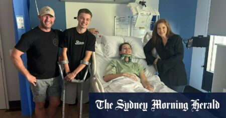 Paralysed teenager’s inspiring path to recovery