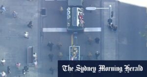 Thousands join military procession for funeral of Western Australia’s last WWII POW