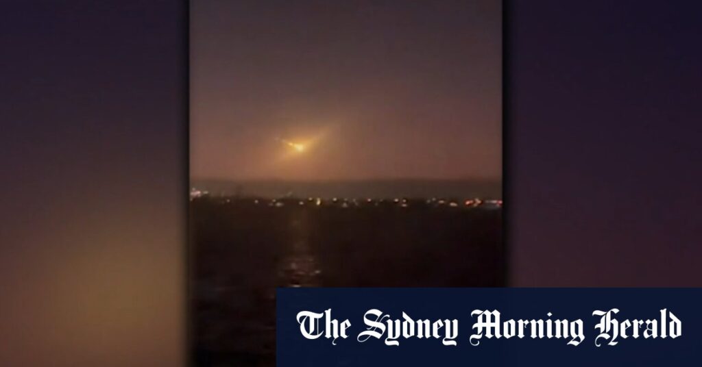 ‘One hell of a meteor’ spotted shooting across sky in Western Australia