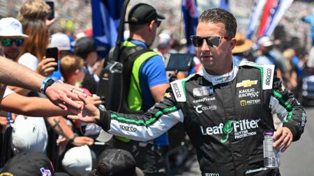 NASCAR driver AJ Allmendinger blows up at engine manufacturer 6 laps into race