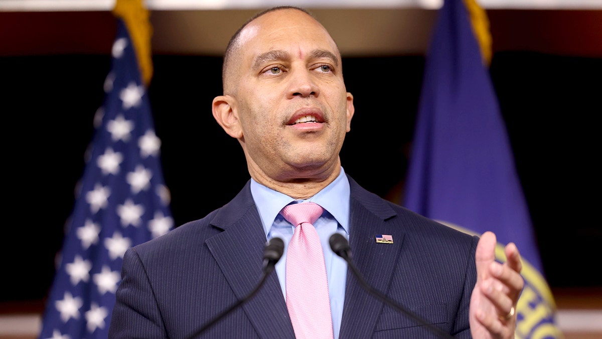 Rep. Hakeem Jeffries speaking